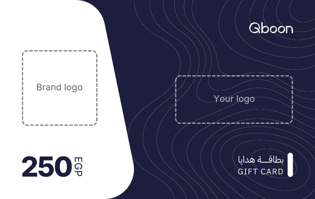 تصميم بطاقة هدية للشركات، طراز عام