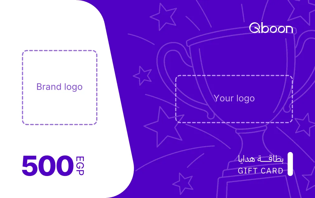 تصميم بطاقة هدية للشركات، طراز احتفال